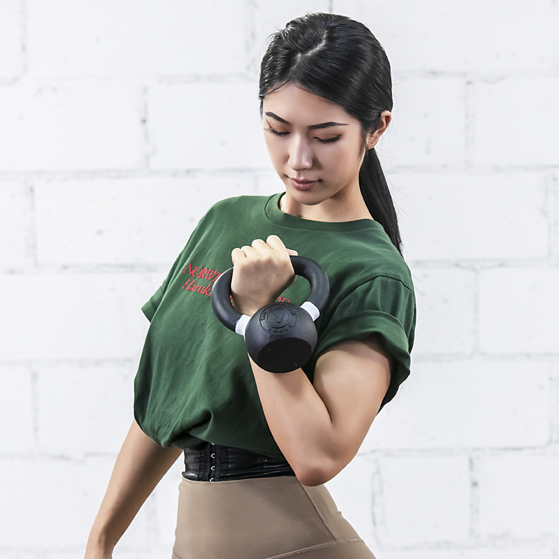 精铸烤漆壶铃4-32公斤