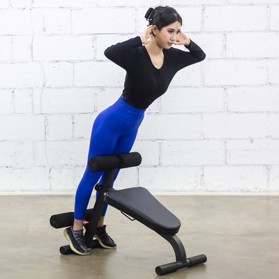 上斜伸腰腰背训练罗马椅山羊挺身