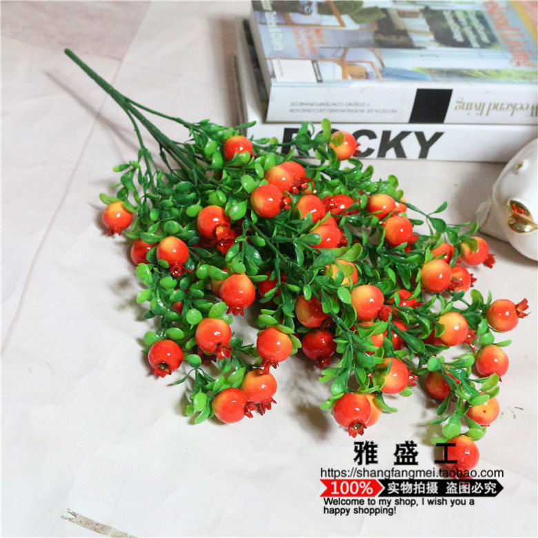 仿真绿植塑料花把束水果假果树 苹果 橘 子桃子 家居餐桌摆放装饰,家居饰品,仿真水果,淘宝优惠券,粉丝福利购,淘宝优惠卷