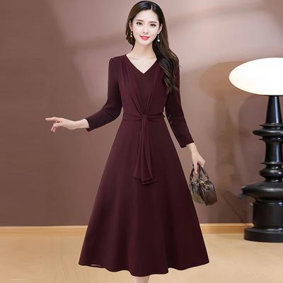 2025春秋新款时尚气质连衣裙
