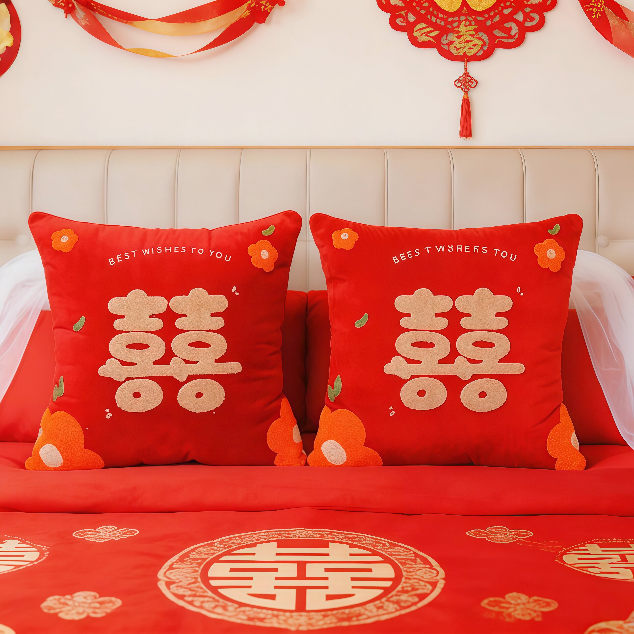 国产优品毛绒玩具结婚婚庆娃娃DIY抱枕枕头婚庆用品七夕情人节