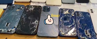 寄修更换后盖玻璃适用于iphone11pro12p13promax14pro原装电池盖