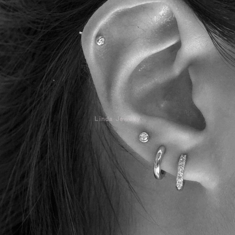 INS精致时尚气质防过敏百搭耳环