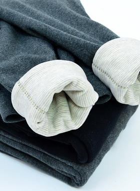 BLESSDOG蓝狗家新款冬季男女童双层高腰牛奶绒保暖打底裤外穿长裤