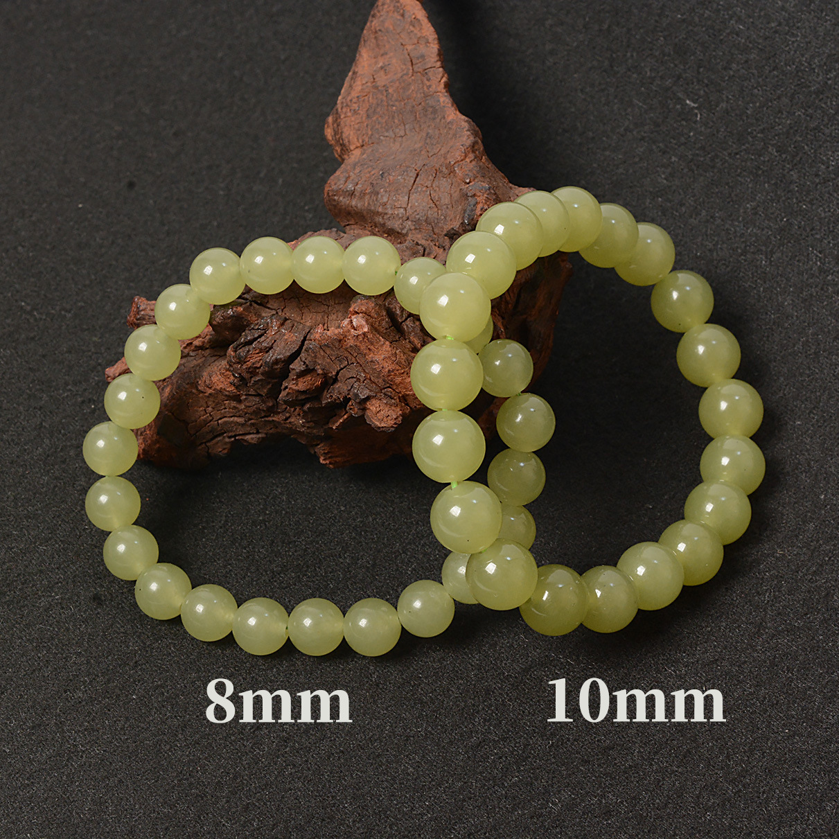 青黄口珠手串晴水玉平替