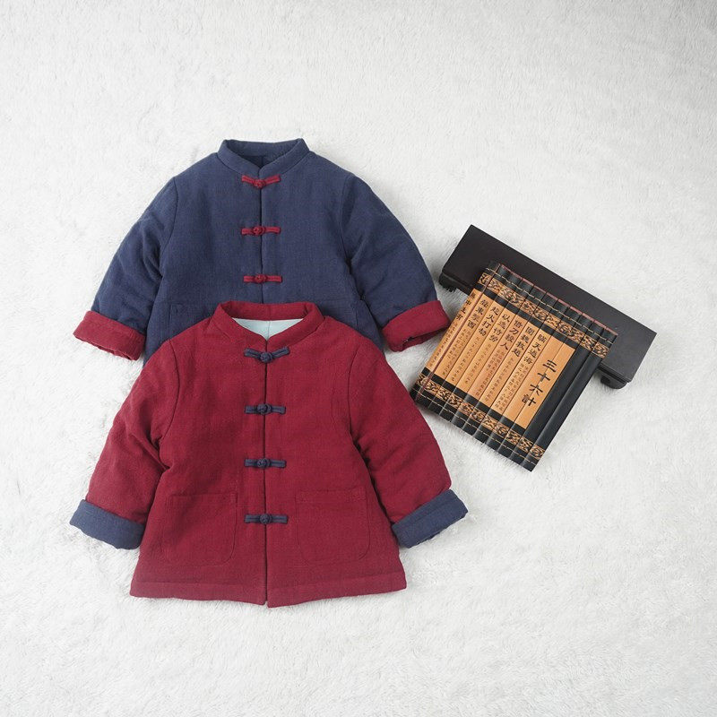 儿童亲子款冬装中式加厚棉服外套复古棉衣对襟款唐装汉服拜年服,童装/婴儿装/亲子装,唐装,淘宝优惠券,粉丝福利购,淘宝优惠卷