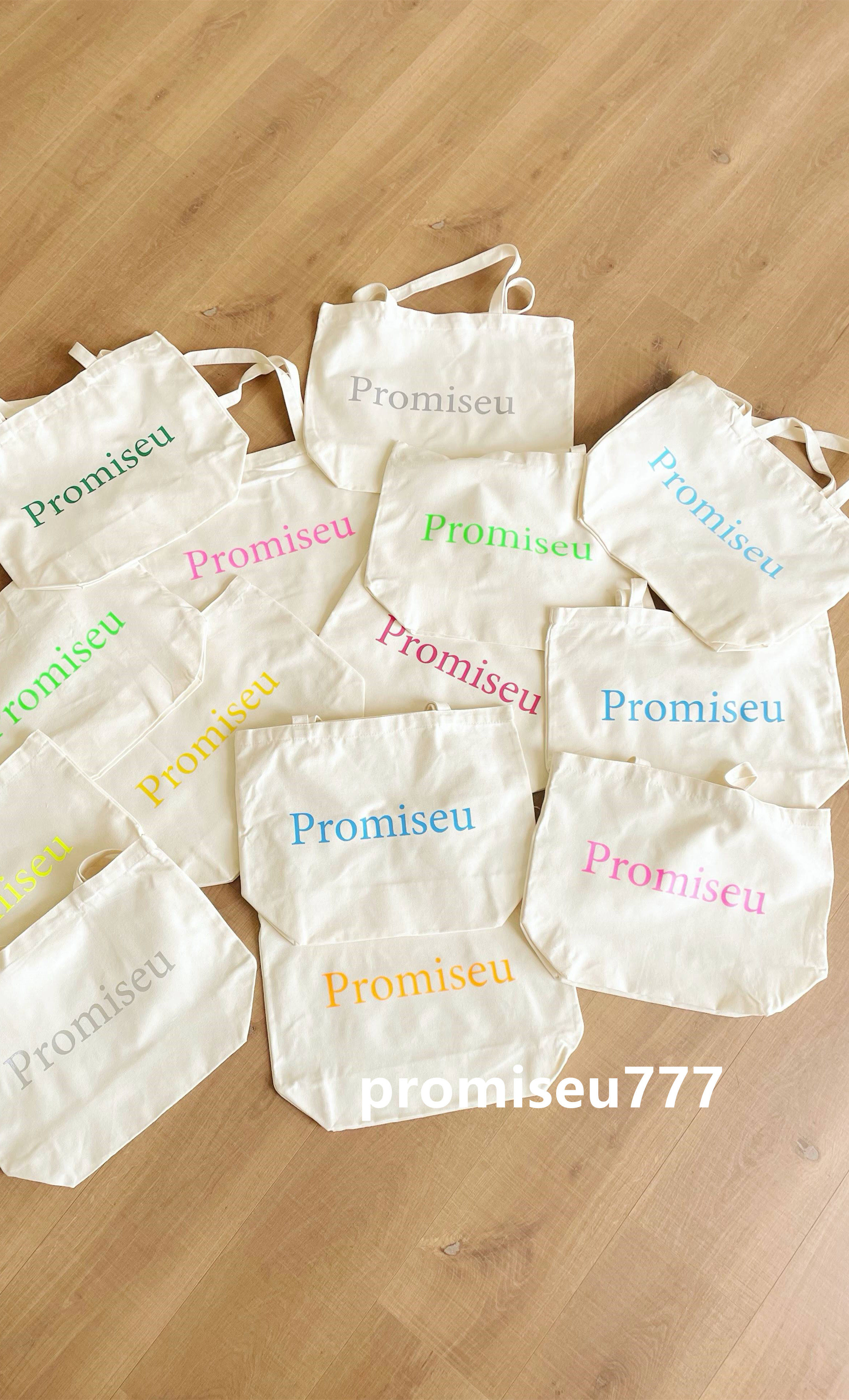 promiseu托特包帆布cityboy