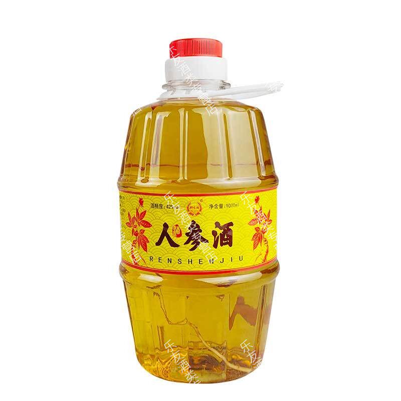 人参枸杞酒1000ml桶装特惠健康养生酒滋补酒大桶装送礼佳品