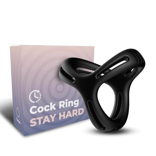 An elastic ring that can prolong sexual intercourse duration