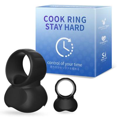 An elastic ring that can prolong sexual intercourse duration