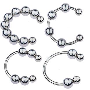 新品放松解压新款金属男用器器延迟环私密茎环双珠环琅琊套经美解