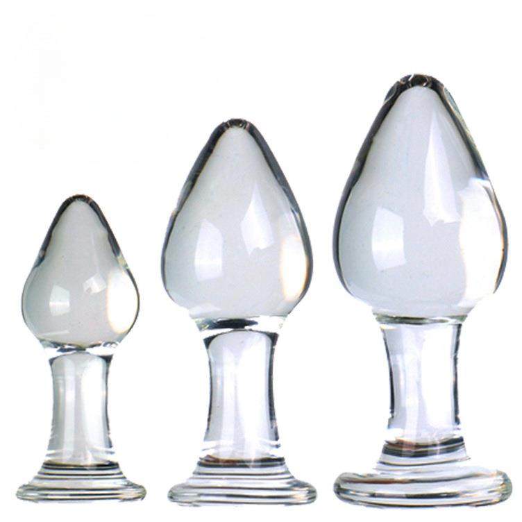 A glass-made anus used as a masturbation toy