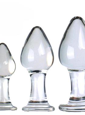 A glass-made anus used as a masturbation toy