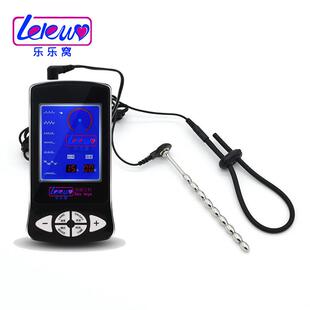 Male penis electric shock punishment toy urethral dilator