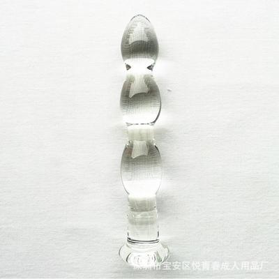 A glass-made anus used as a masturbation toy
