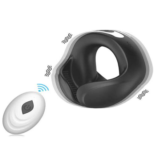 A vibration-stimulating ring that acts on the clitoris