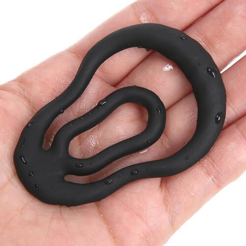 An elastic ring that can prolong sexual intercourse duration