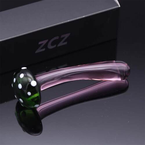 玻璃搅拌棒水晶穴位按摩棒长期佩戴背部塞双用玻璃棒夫