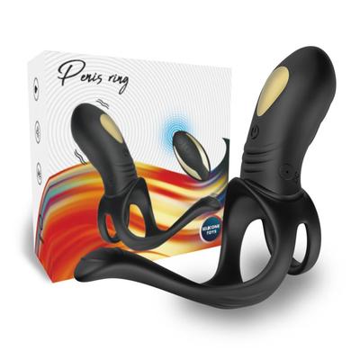 A vibration-stimulating ring that acts on the clitoris