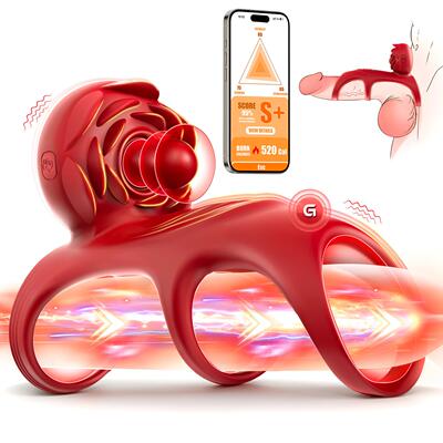 A vibration-stimulating ring that acts on the clitoris