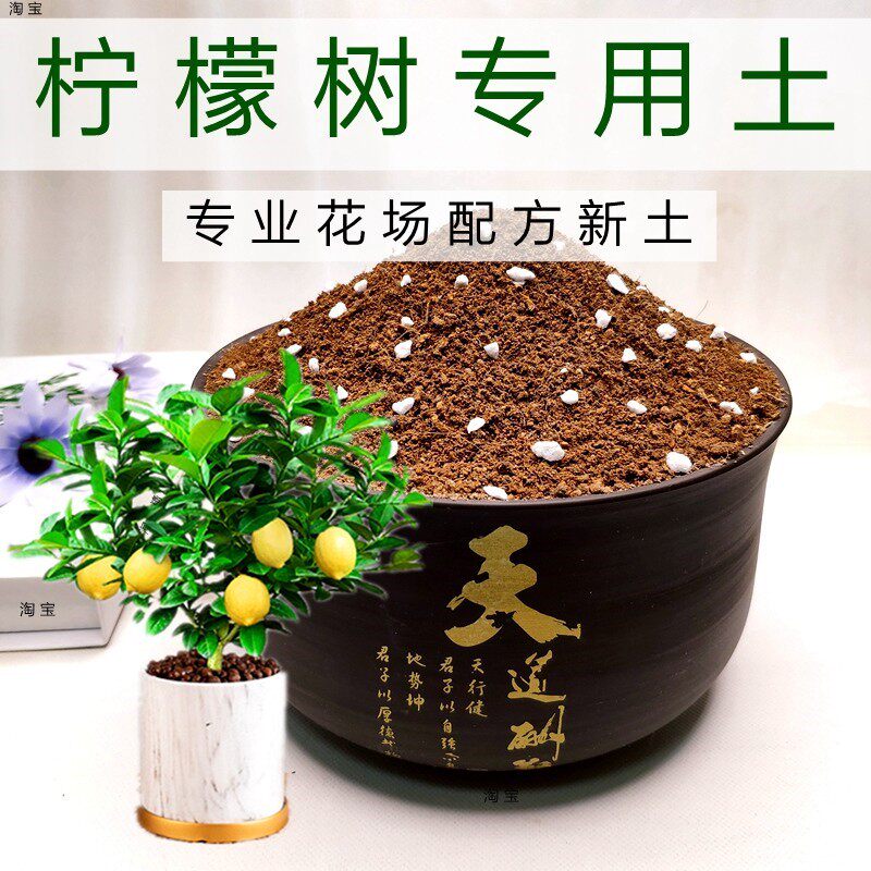 柠檬树专用土轻质土金桔培植土弱酸性通用营养土盆栽花卉植料透气