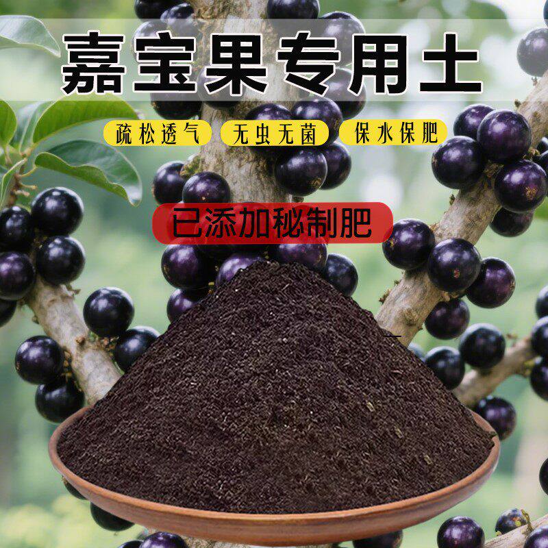 嘉宝果专用土肥料土泥土农业种树土嘉宝果专用营养土育苗土通用土