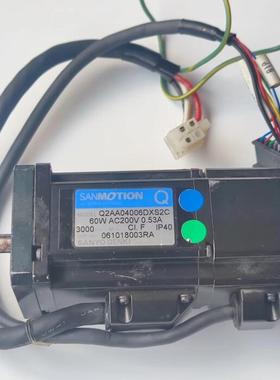 90K63-001F07点肌机YGD机器Ｒ轴伺服电机马达 Q2AA04006DS2C