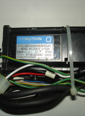 90K55-41276W  YG200贴片机W轴马达伺服电机 Q2AA04006DXS2C