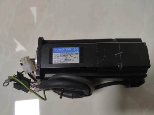 Q2AA05020DCS5N 三洋伺服马达电机200W Q形马达