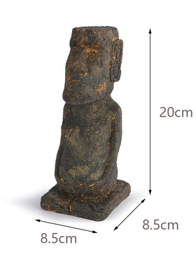 水族馆树脂工艺品鱼缸造景盆景蜥蜴馆卢浮宫断臂山神宠物躲避摆件