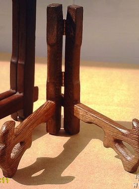 景德镇超大号鸡翅木彩盘茶饼木子