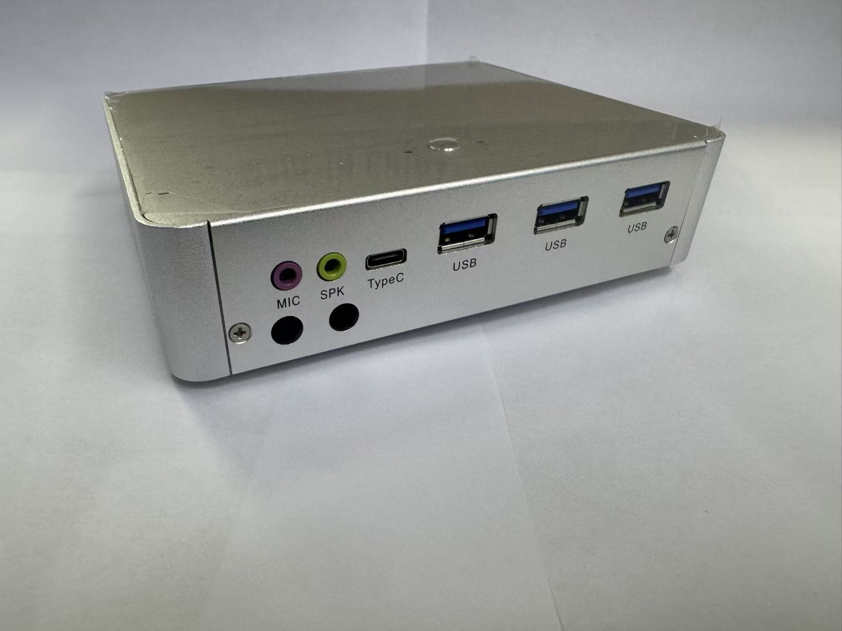 豆希nuc全铝I3-7代7100U迷你电脑工控主机dp/HDMI高清4K千兆网卡