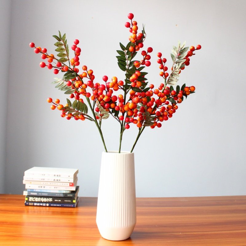 仿真茉莉果 场景布置影视拍摄道具 家居装饰 仿真浆果