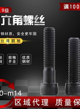 12.9级内六角螺丝M10M12*/16/20/30/40/50/6070/80-100