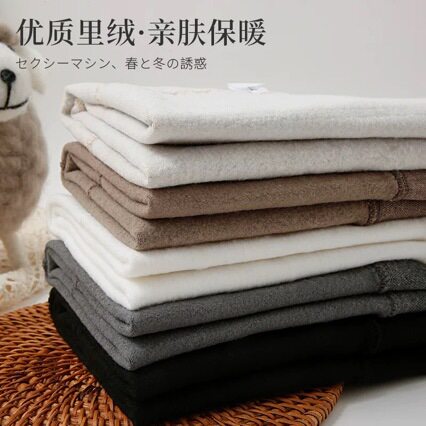 女童秋冬加绒加厚打底裤加薄绒宝