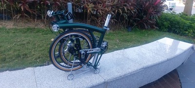 小布折叠自行车2023新款 邮政绿外4速11-21 aceoffix 套件