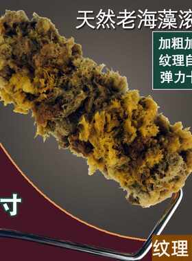 天然老海藻绵加粗滚筒纹理清晰
