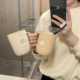 馨帮帮杂货铺 可爱甜甜圈洗漱杯情侣塑料牙杯学生高颜值漱口杯女