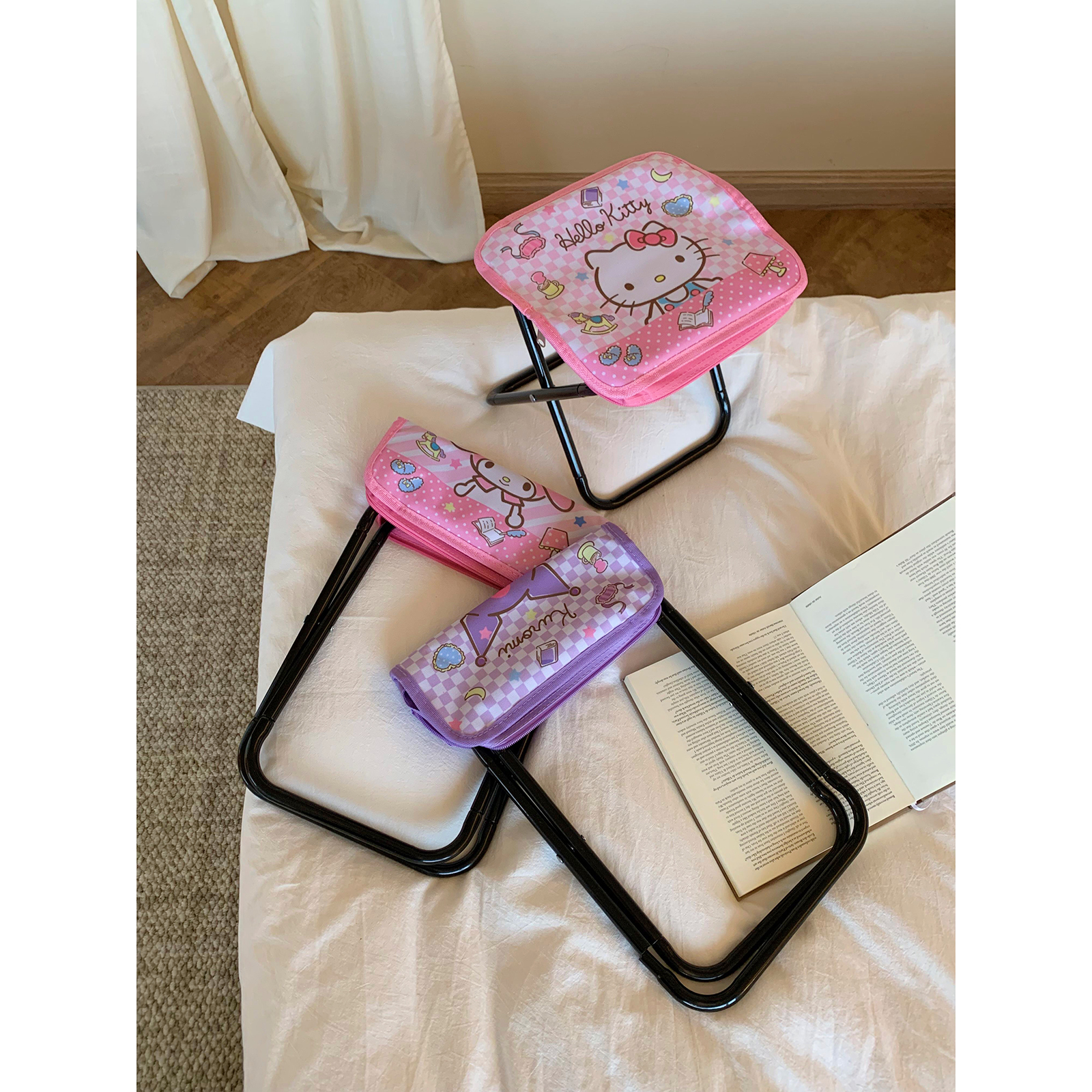 卡通折叠凳户外露营野餐折叠椅子