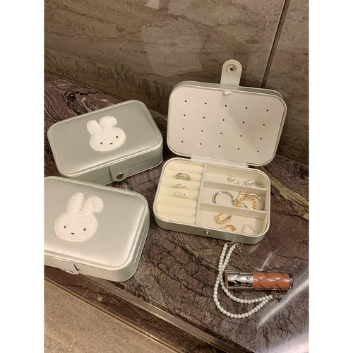 旅行便携饰品盒卡通首饰收纳盒