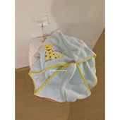 馨帮帮杂货铺原创珊瑚绒吸水速干干发巾浴帽卡通可爱小狗干发帽女