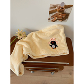 馨帮帮杂货铺原创可爱包头巾擦发浴帽吸水速干卡通企鹅干发帽女