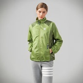 春秋户外徒步旅行登山超轻薄DWR拒水透气抗风运动风衣外套夹克女