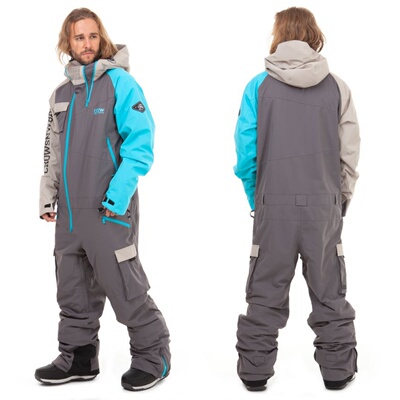 高端专业P棉保暖透气单板滑雪服