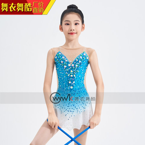 舞衣舞酷艺术体操服健美比赛