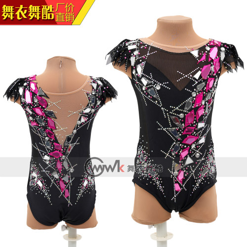 舞衣舞酷艺术体操服花球舞蹈比赛