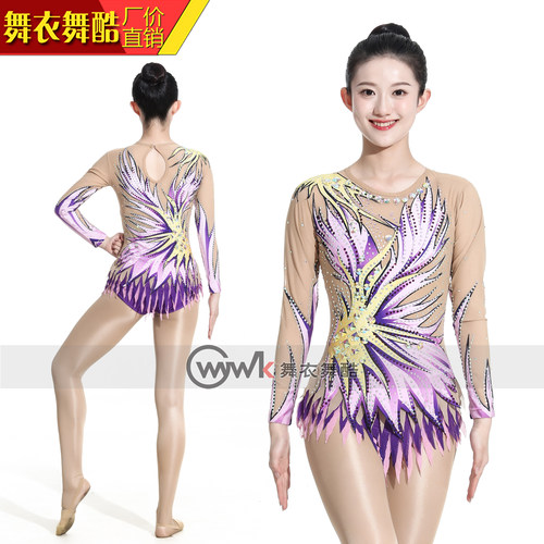 舞衣舞酷艺术体操服圈女专业训练