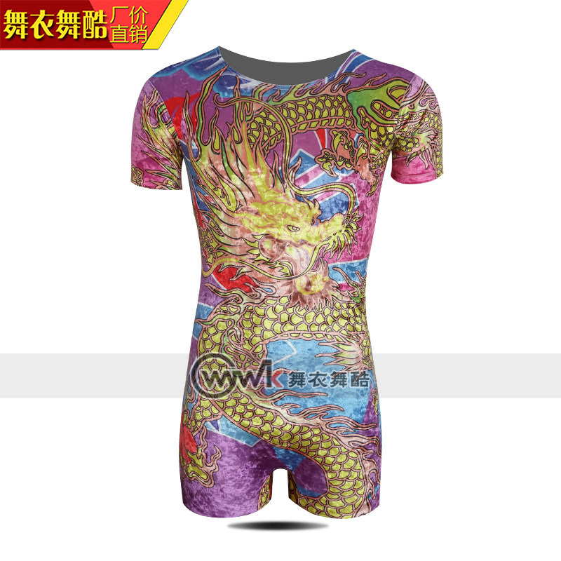 舞衣舞酷竞技体操服健美操服技巧比赛儿童训练艺考男专业表演定制