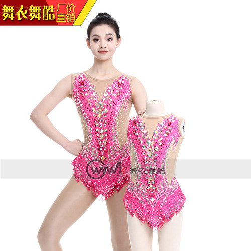 舞衣舞酷艺术体操服成人儿童考级