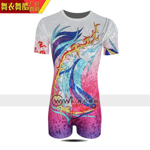 舞衣舞酷健美操服儿童